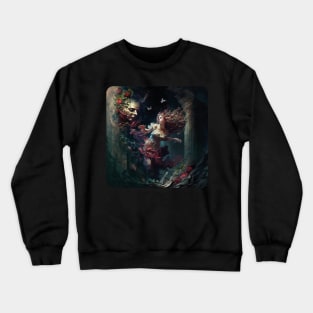 Persephone's Mythical Journey: A Tale of Love, Abduction, and Redemption Crewneck Sweatshirt